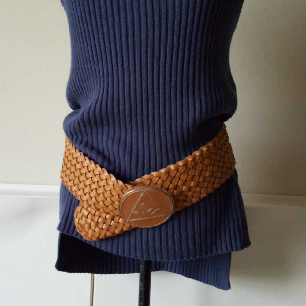 Vintage Lather Belt